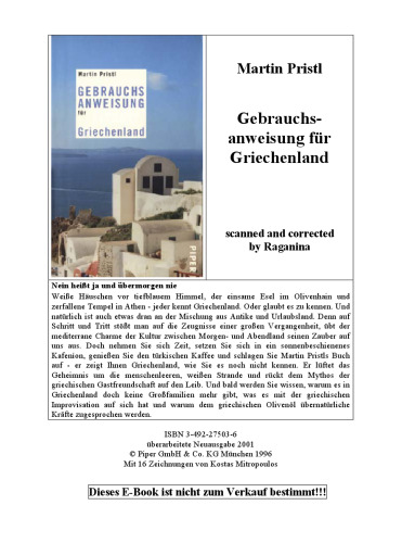 Gebrauchsanweisung für Griechenland