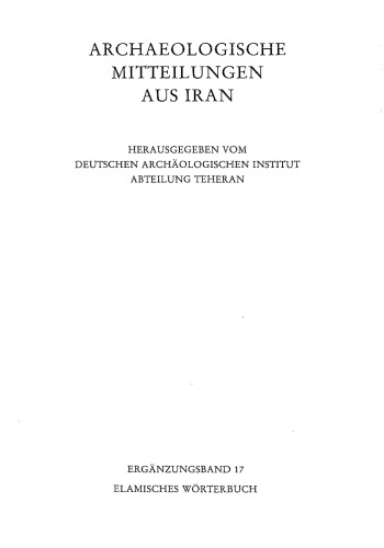 Elamisches Wörterbuch