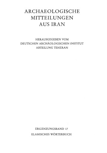 Elamisches Wörterbuch