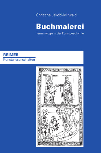 Buchmalerei: Terminologie in der Kunstgeschichte