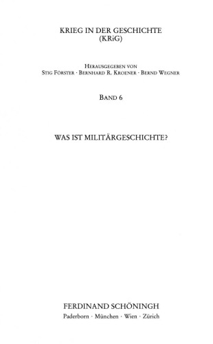Was ist Militärgeschichte?