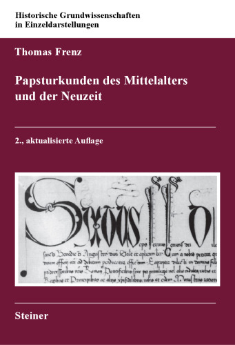 Papsturkunden des Mittelalters und der Neuzeit