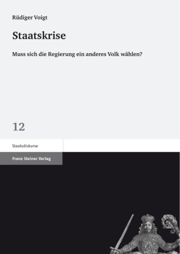 Staatskrise: Muss sich die Regierung ein anderes Volk wählen?