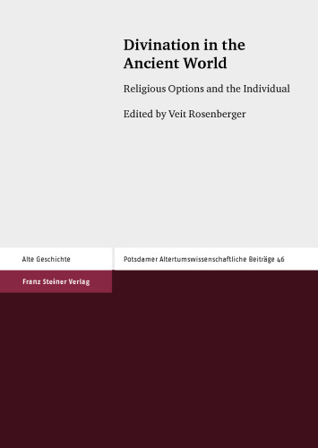Divination in the Ancient World: Religious Options and the Individual