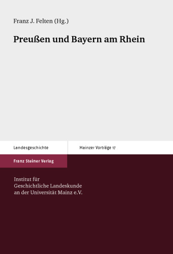Preußen und Bayern am Rhein