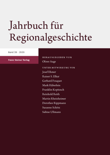 Jahrbuch für Regionalgeschichte 38