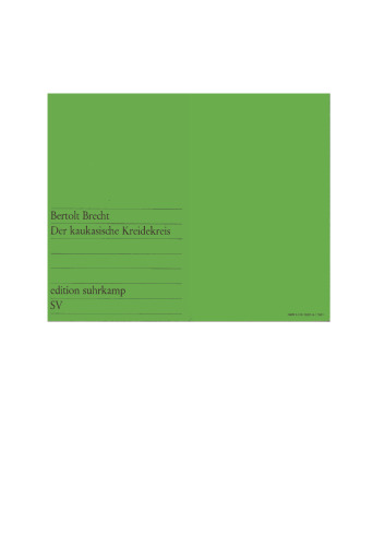 Der Kaukasische Kreidekreis GERMAN