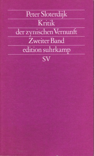 Kritik der zynischen Vernunft