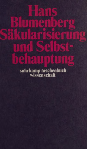 Säkularisierung und Selbstbehauptung
