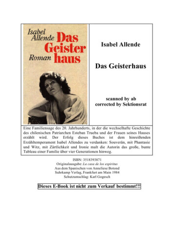 Das Geisterhaus