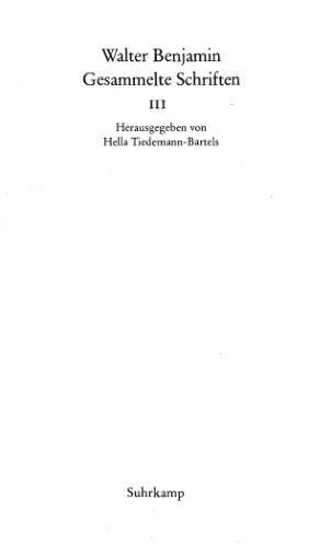 Gesammelte Schriften: III: Kritiken und Rezensionen: BD 3