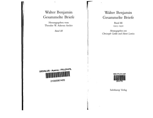 Gesammelte Briefe. 6 Bände: Band III: Briefe 1925–1930