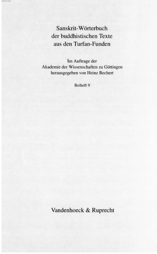 Sanskrit-Texte aus dem buddhistischen Kanon: Neuentdeckungen und Neueditionen: Vierte Folge (SANSKRIT-WORTERBUCH BEIHEFTE)