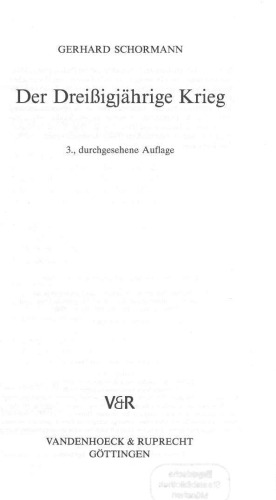Der Dreißigjährige Krieg
