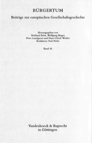 Bürgerliche Rittergüter : Sozialer Wandel und politische Reform in Kursachsen (1680-1844)