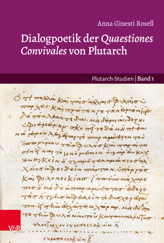 Dialogpoetik der Quaestiones Convivales von Plutarch