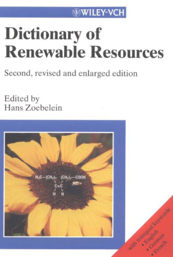Dictionary of Renewable Resources, 2nd Edition