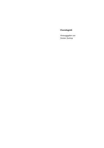 Chemielogistik: Markt, Geschftsmodelle, Prozesse (German Edition)