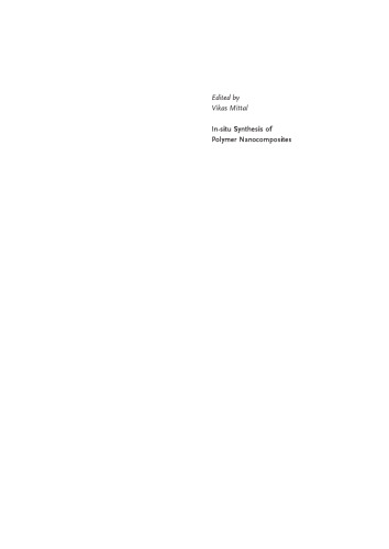 In Situ Synthesis of Polymer Nanocomposites