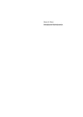 Astrophysical Hydrodynamics