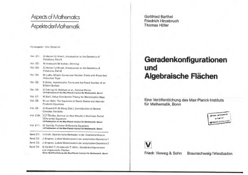 Geradenkonfigurationen und algebraische Flächen