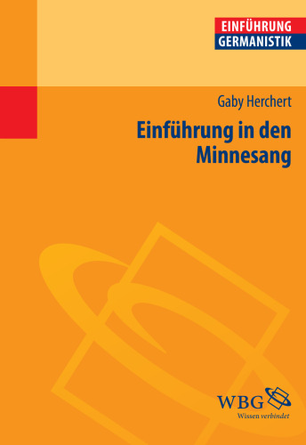 Einführung in den Minnesang