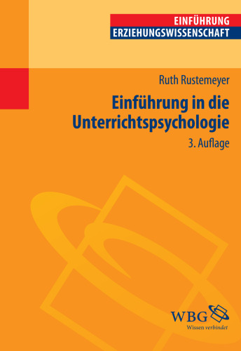 Einführung in die Unterrichtspsychologie