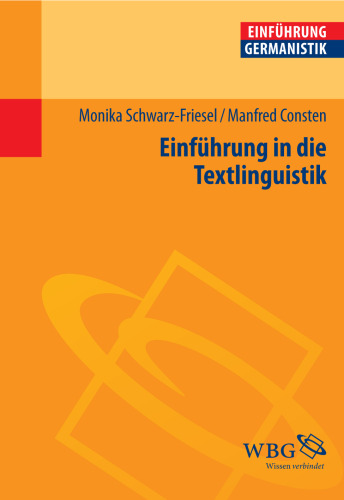 Einführung in die Textlinguistik
