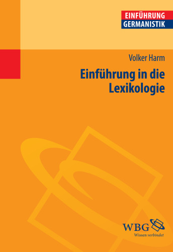 Einführung in die Lexikologie