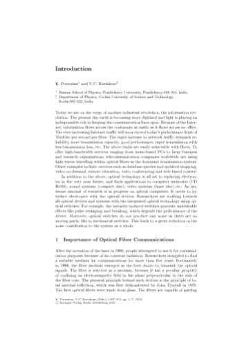 Optical Solitons: Theoretical and Experimental Challenges (Lecture Notes in Physics, 613)