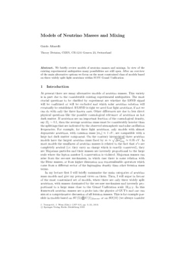 Particle Physics in the New Millennium: Proceedings of the 8th Adriatic Meeting