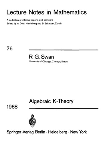 Algebraic K-theory