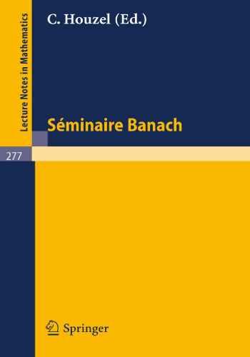 Séminaire Banach