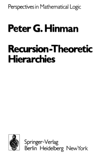 Recursion-theoretic hierarchies