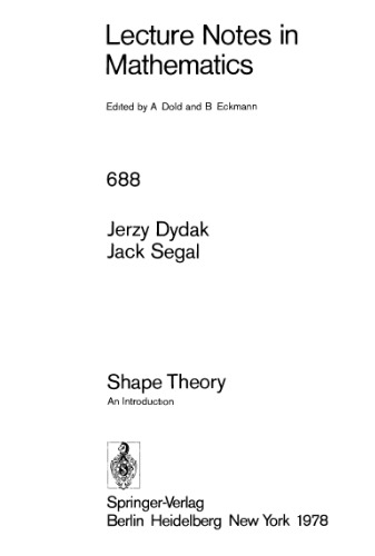 Shape Theory