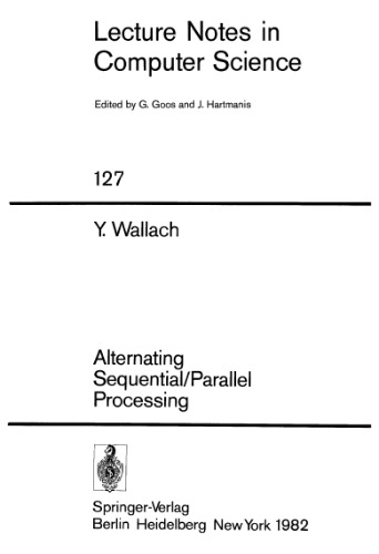 Alternating Sequential/Parallel Processing