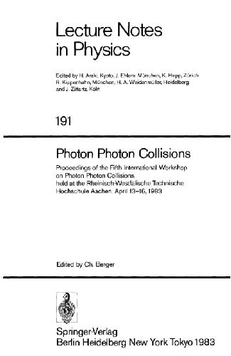 Photon-Photon Collisions