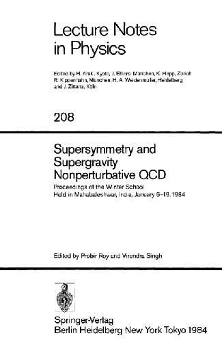 Supersymmetry and Supergravity Nonperturbative QCD