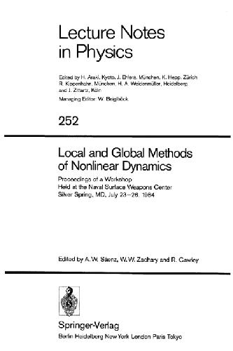 Local and Global Methods of Nonlinear Dynamics