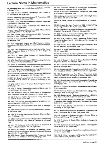 K-Theory, Arithmetic and Geometry: Seminar, Moscow University, 1984–1986