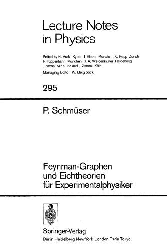 Feynman-Graphen und Eichtheorien fuer Experimentalphysiker