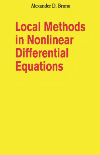 Local Methods in Nonlinear Differential Equations