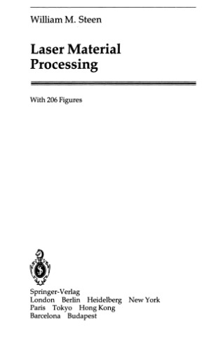 Laser Material Processing