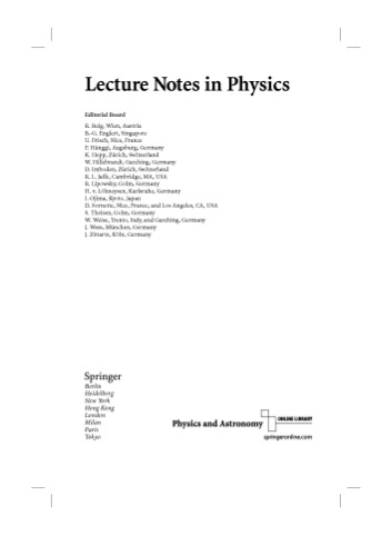Direct and Inverse Methods in Nonlinear Evolution Equations: Lectures Given at the C.I.M.E. Summer School Held in Cetraro, Italy, September 5–12, 1999 (Lecture Notes in Physics, 632)