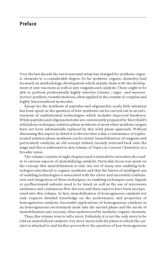 Immobilized Catalysts