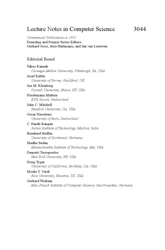 Computational Science and Its Applications – ICCSA 2004: International Conference, Assisi, Italy, May 14-17, 2004, Proceedings, Part II