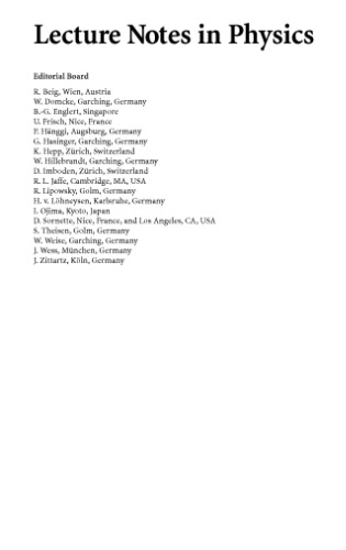 Lectures on Flavor Physics (Lecture Notes in Physics, 629)