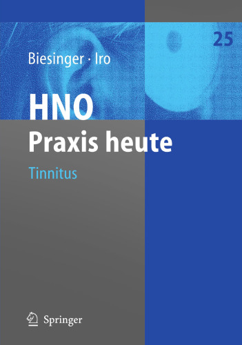 Tinnitus (HNO Praxis heute (abgeschlossen)) (German Edition)