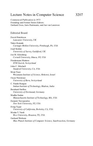 Embedded and Ubiquitous Computing: International Conference EUC 2004, Aizu-Wakamatsu City, Japan, August 25-27, 2004. Proceedings