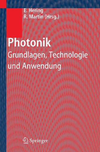 Photonik: Grundlagen, Technologie und Anwendung (German Edition)